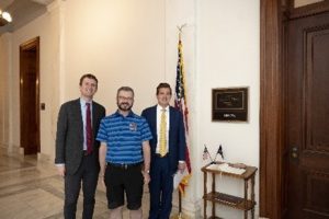 Dr. Barrett Bonella with Sen. Risch’s (R-ID) office